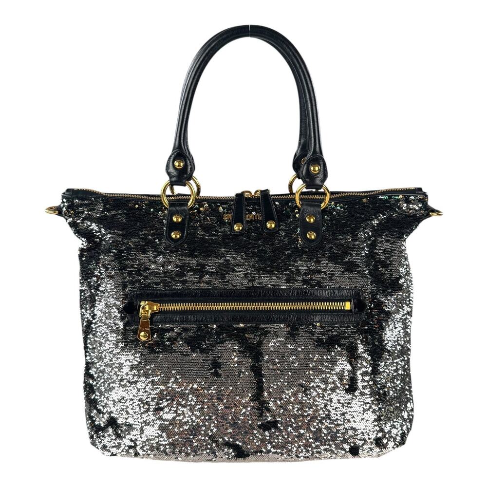Miu Miu Sequin Tote Bag